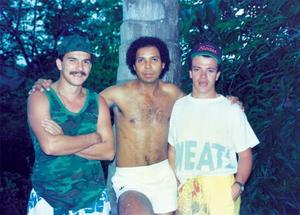 Carlos Mario Alzate Urquijo, ‘El Arete’; Jorge Pabón, ‘El Negro’; y Jhon Jairo Velásquez, ‘Popeye’.