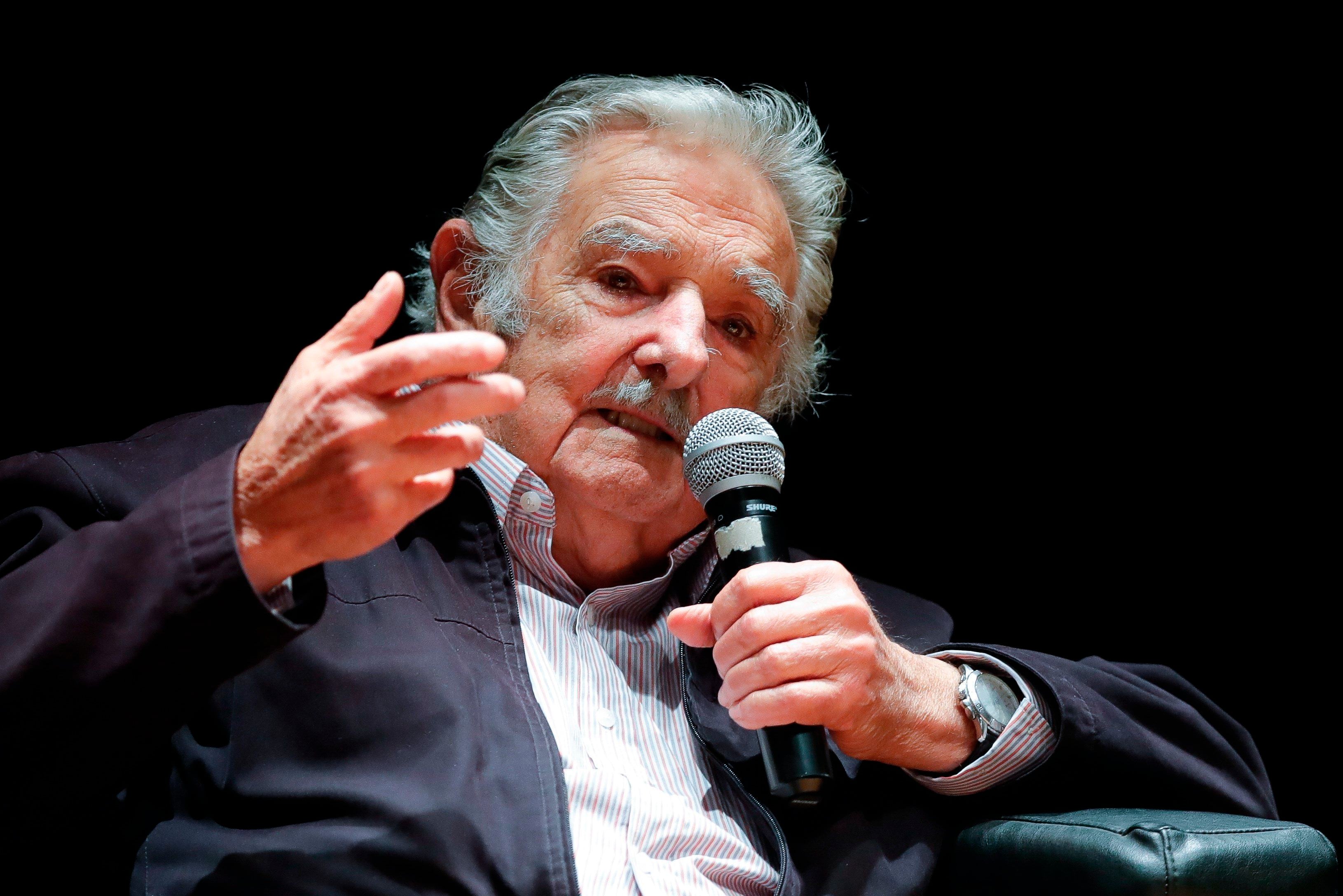 El expresidente uruguayo José "Pepe" Mujica (EFE/Juan Ignacio Roncoroni/Archivo)
