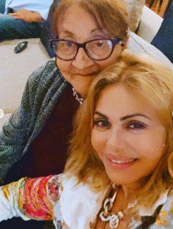 Gisela Valcárcel celebró los 89 años de su madre. (Foto: Instagram)