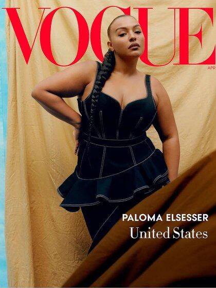 Paloma posó varias veces para editoriales de Vogue 