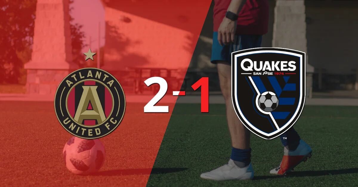 Thiago Almada doubles in Atlanta United’s 2-1 win over San Jose Earthquakes