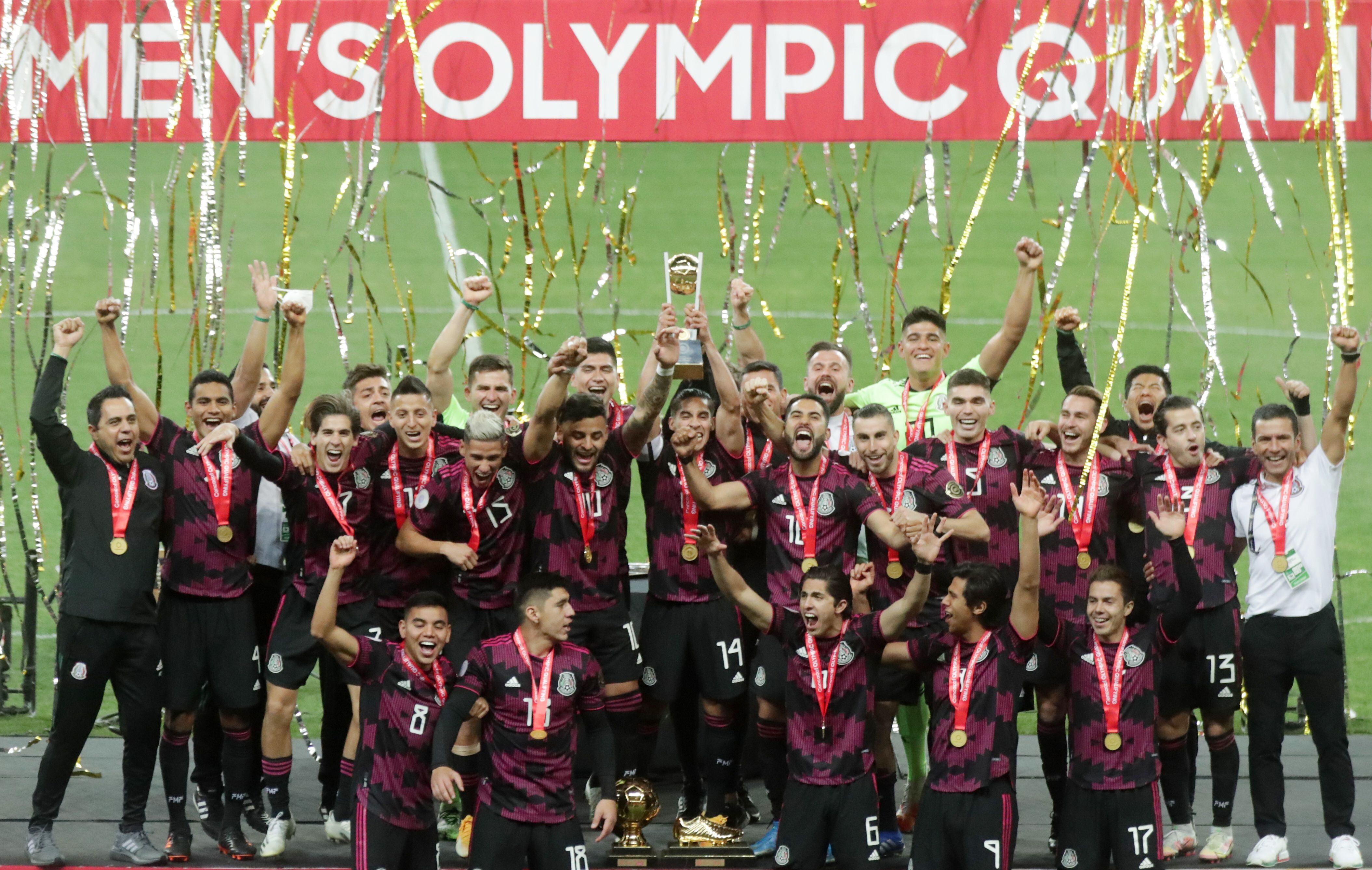 La selección mexicana sub 23 se coronó en Jalisco en el torneo preolímpico (Foto: Henry Romero/Reuters)