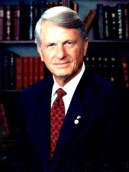 Zell Miller ex senador y ex gobernador de Georgia (United States Senate)
