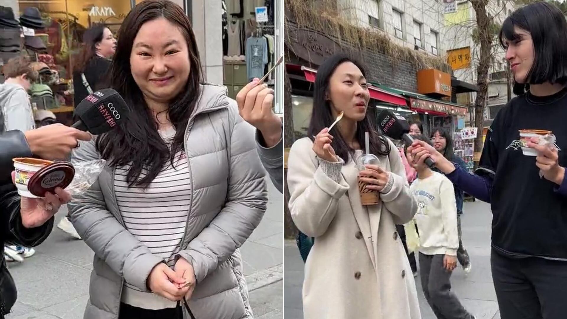 Ciudadanos surcoreanos experimentan por primera vez el famoso dulce de leche argentino (TikTok)