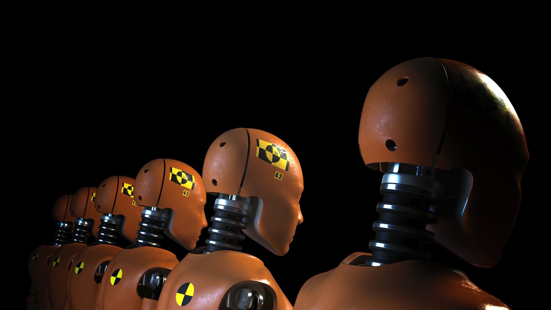 Crash test dummies need a precise ambient temperature so their sensors can function properly (Shutterstock)