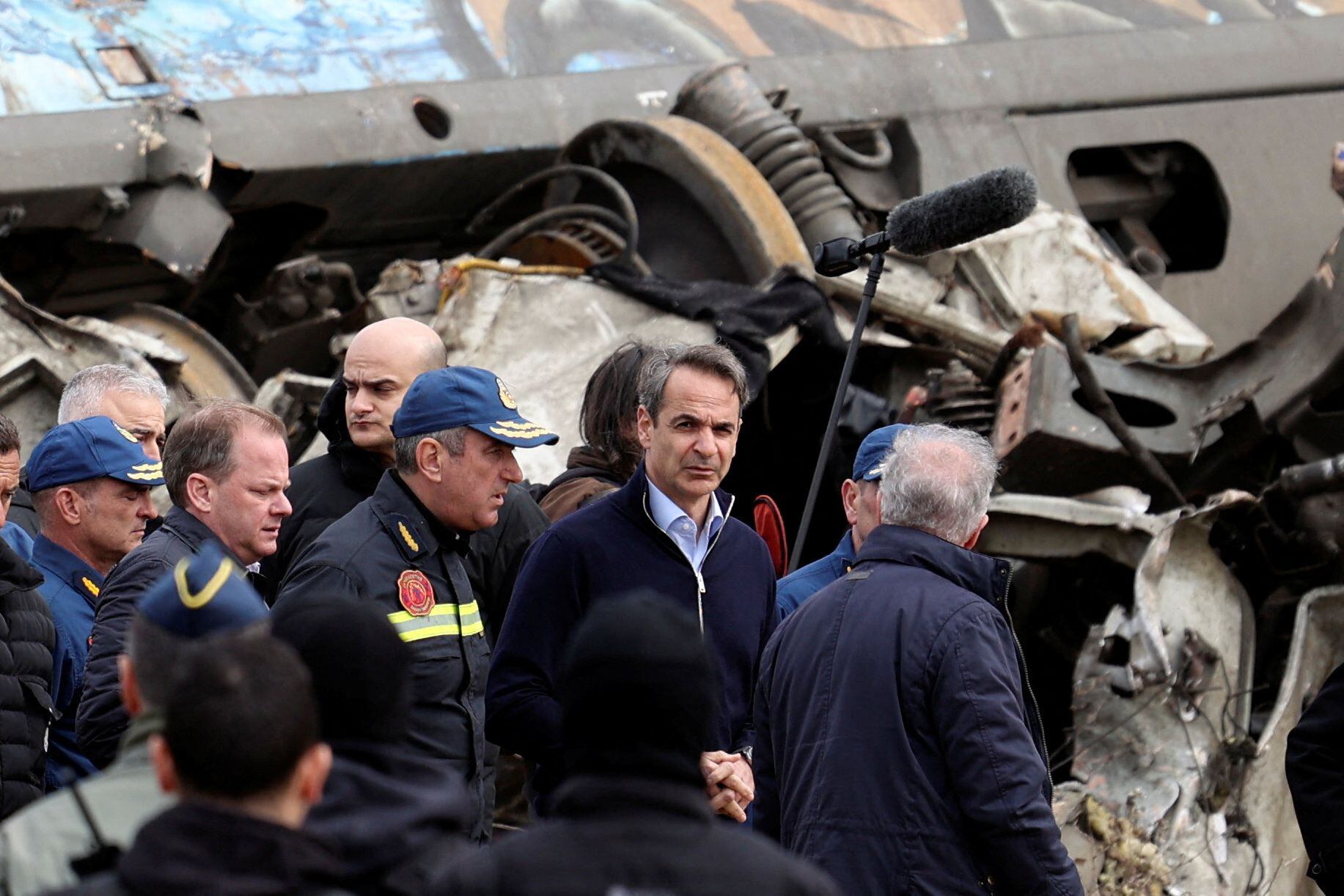 Kyriakos Mitsotakis comentó que el accidente se habría ocasionado por un "error humano" (REUTERS)