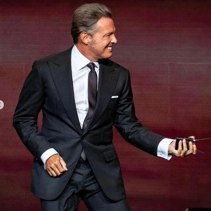 Luis Miguel en uno de sus últimos shows (Foto: @lmxlm)