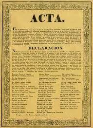 El original del acta está perdida. Se hicieron copias en quechua y en aymará para la población indígena del norte.