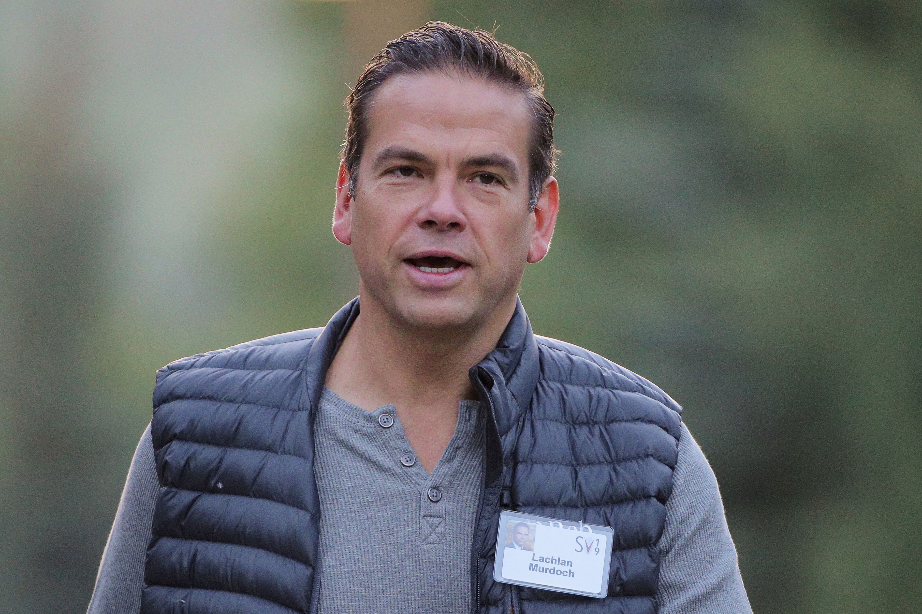 Lachlan Murdoch en una foto de 2019 (REUTERS/Brendan McDermid/archivo)