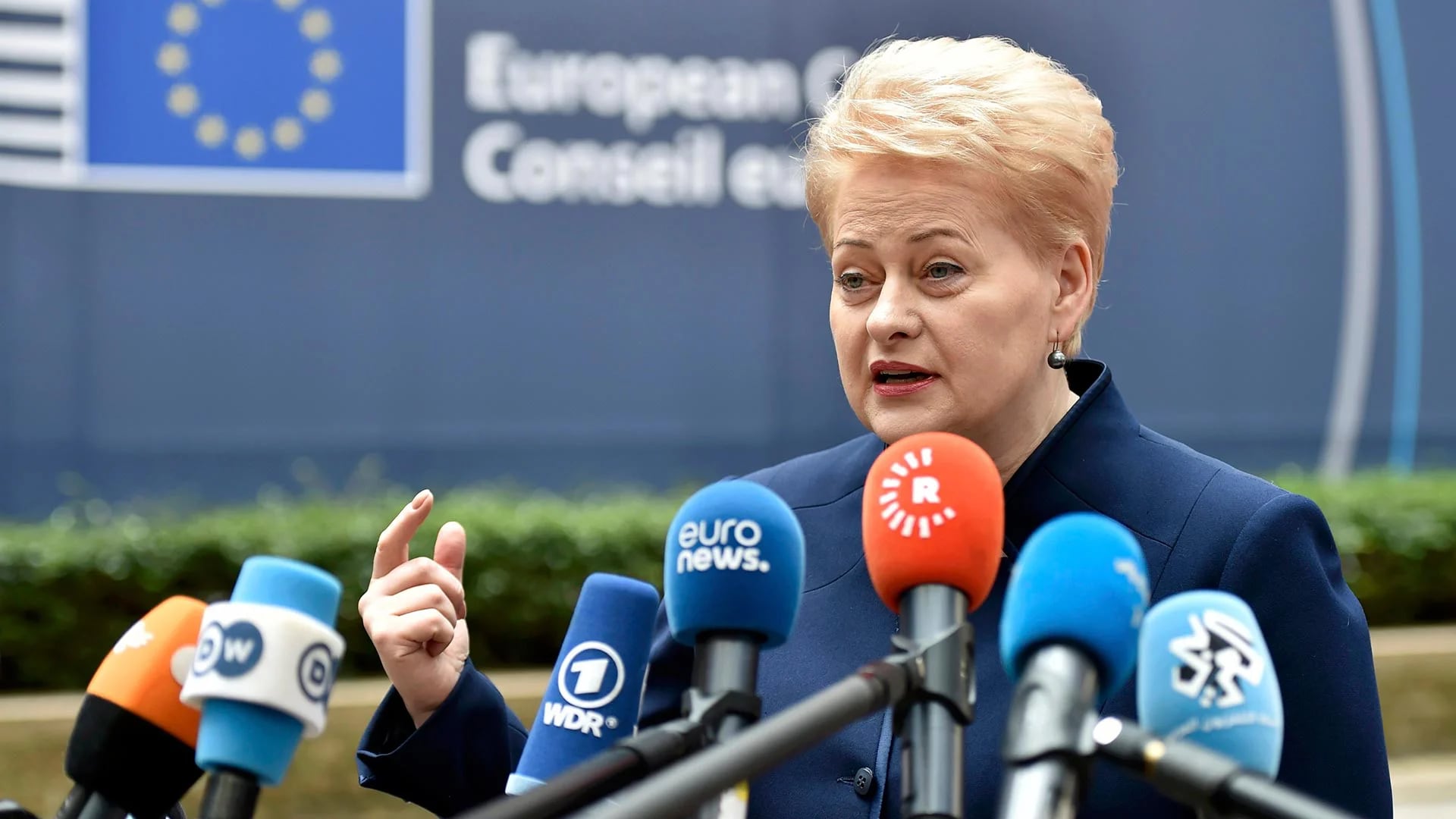 5- Lituania también tiene una presidente mujer: Dalia Grybauskaite