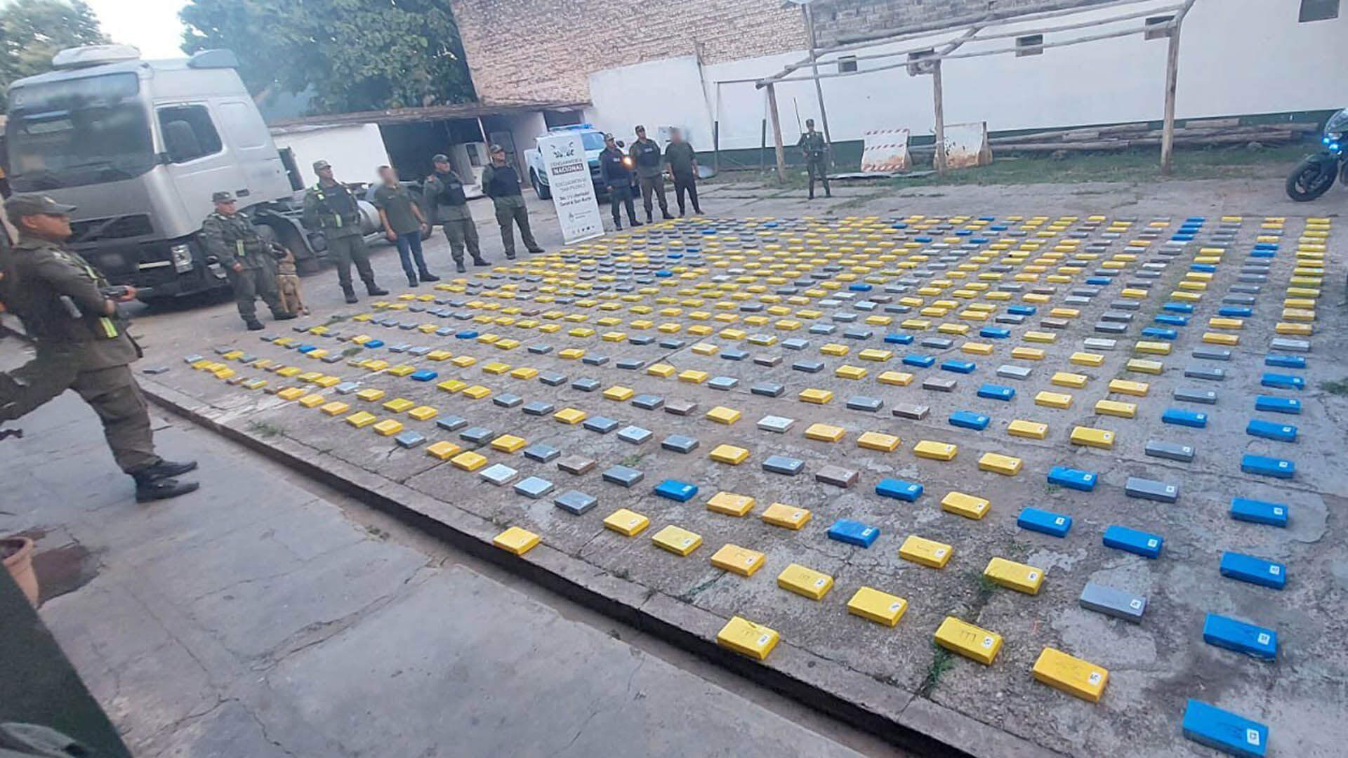 Jujuy: camión con más de 620 kilos de cocaína