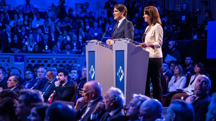 Guillermo Andino y Gisela Vallone