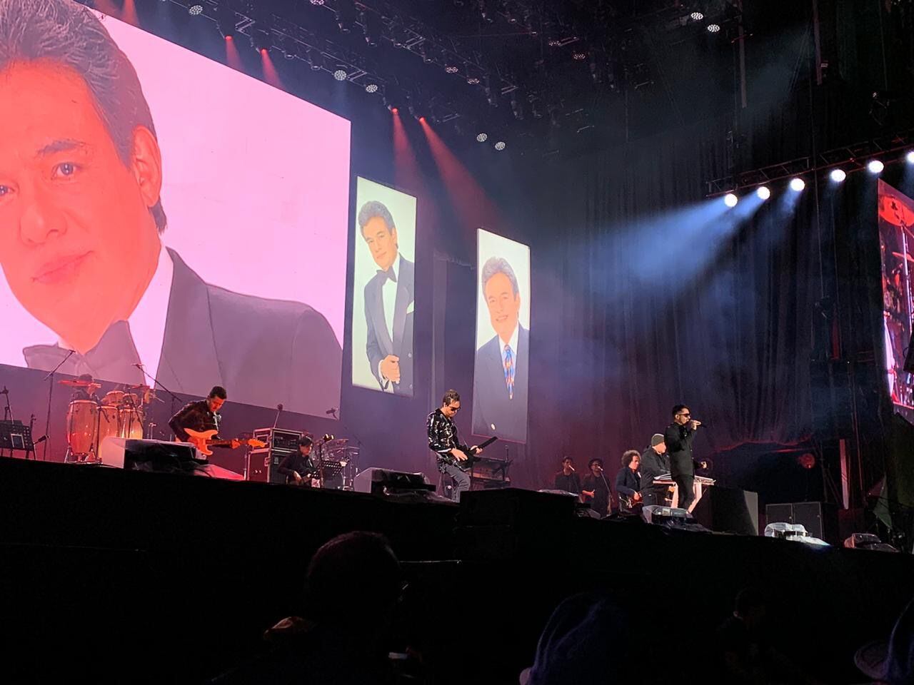 La banda mexicana, Moemia en el homenaje de José José en el Zócalo Capitalino