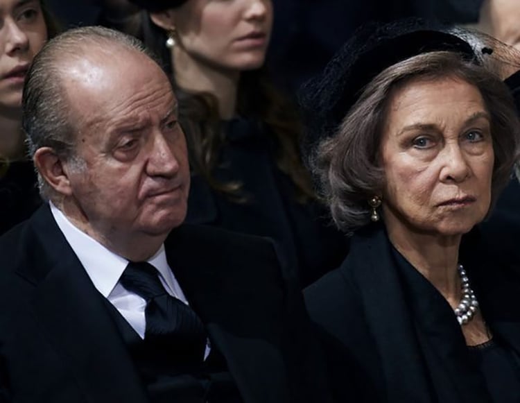 El Rey Juan Carlos y Doña Sofía