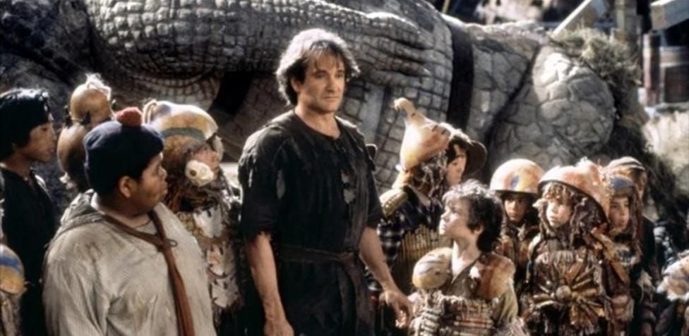 Robin Williams como Peter Pan en Hook, de 1991 (TriStar Pictures)