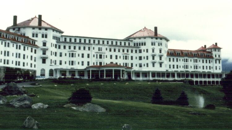 Hotel Mount Washington, en Bretton Woods, donde se realizó la histórica Conferencia de 1944 Mount Washington Hotel, Carroll, New Hampshire