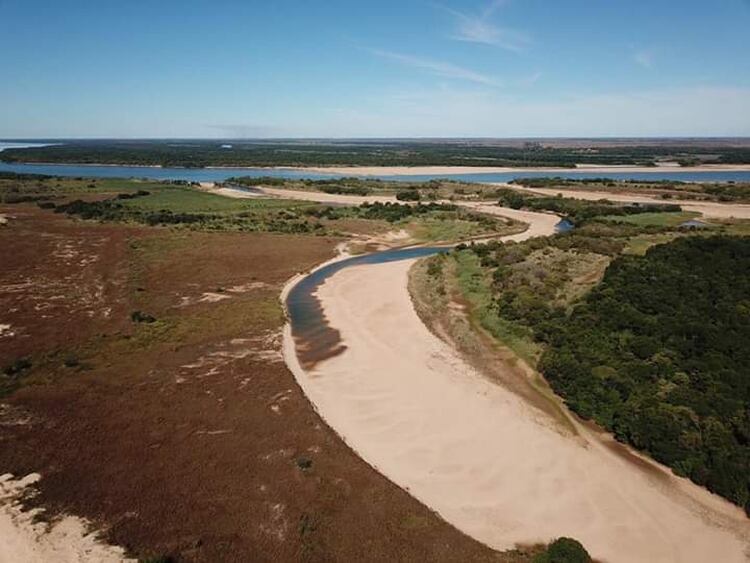 La bajante del Río Paraná se profundizó y alcanzó el nivel más bajo desde 1971
