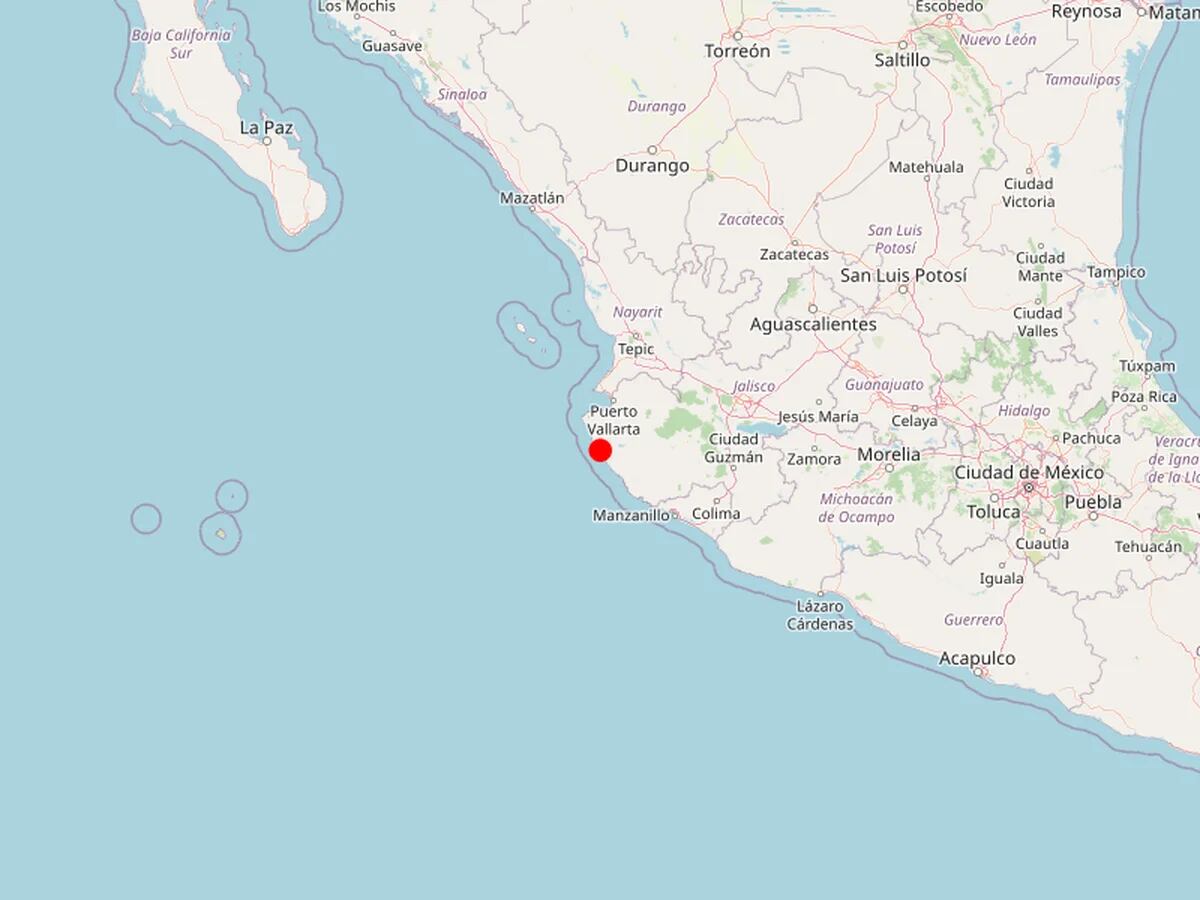 Un sismo hace temblar a la de Puerto Vallarta - Infobae