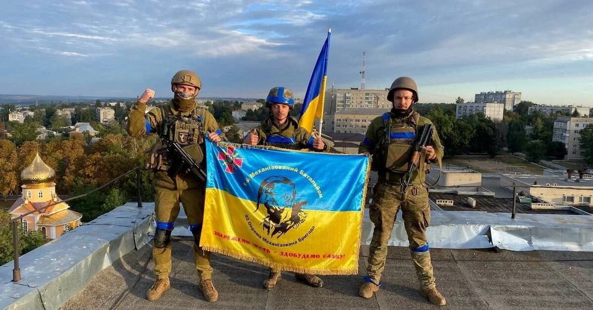 Un avance decisivo de las fuerzas ucranianas liberó 2.500 kilómetros de  territorio ocupado por los rusos - Infobae