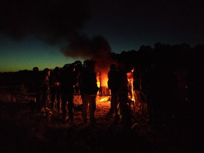 Vecinos adquiridos y militantes de izquierda estaban en alerta máxima antes de ser desalojados 