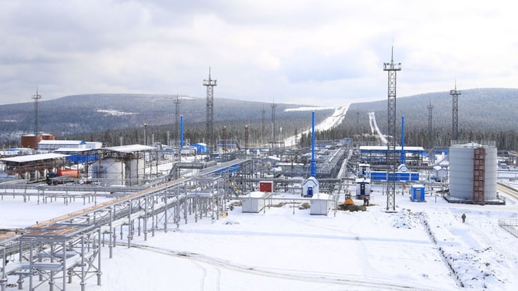 Este acuerdo tiene una vigencia de 30 años e implica el suministro por parte de Gazprom de 38.000 millones de metros cúbicos anuales de gas. Foto: Archivo DEF.