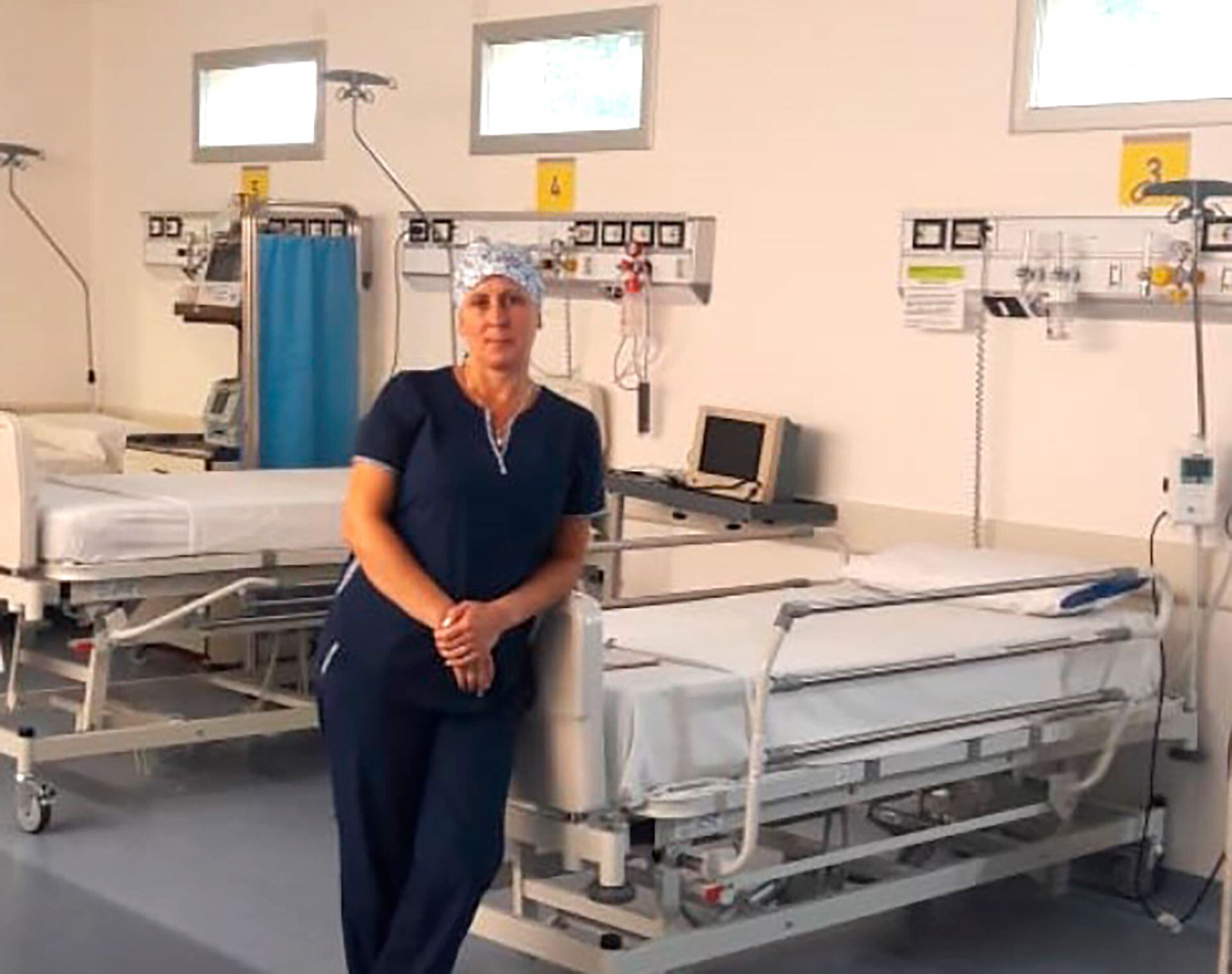 Beatriz Barrenechea es la jefa de Guardia de Enfermería del Servicio de Emergencias del Hospital San Juan de Dios de La Plata