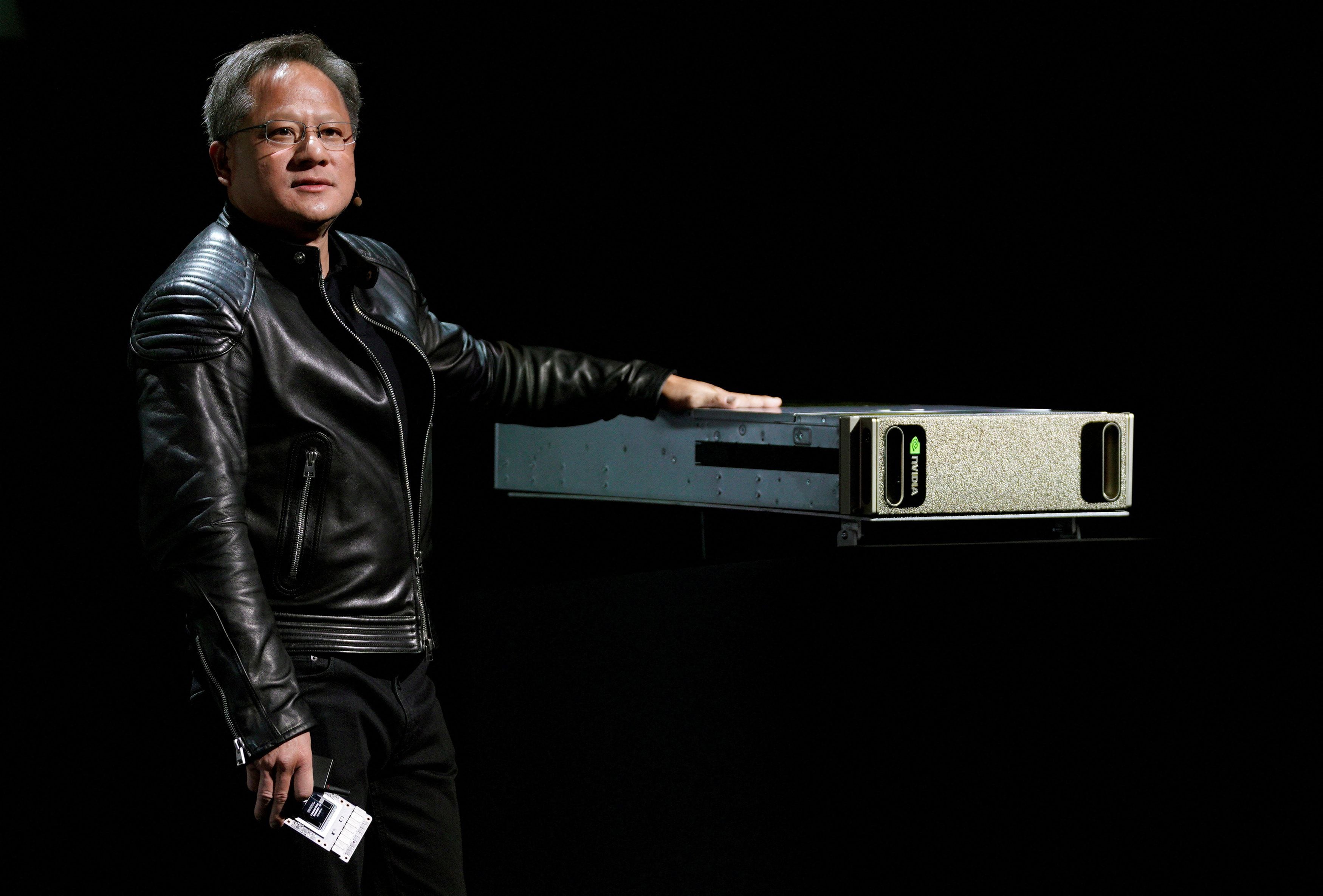 Jensen Huang, CEO de Nvidia (Rick Wilking/File Photo)