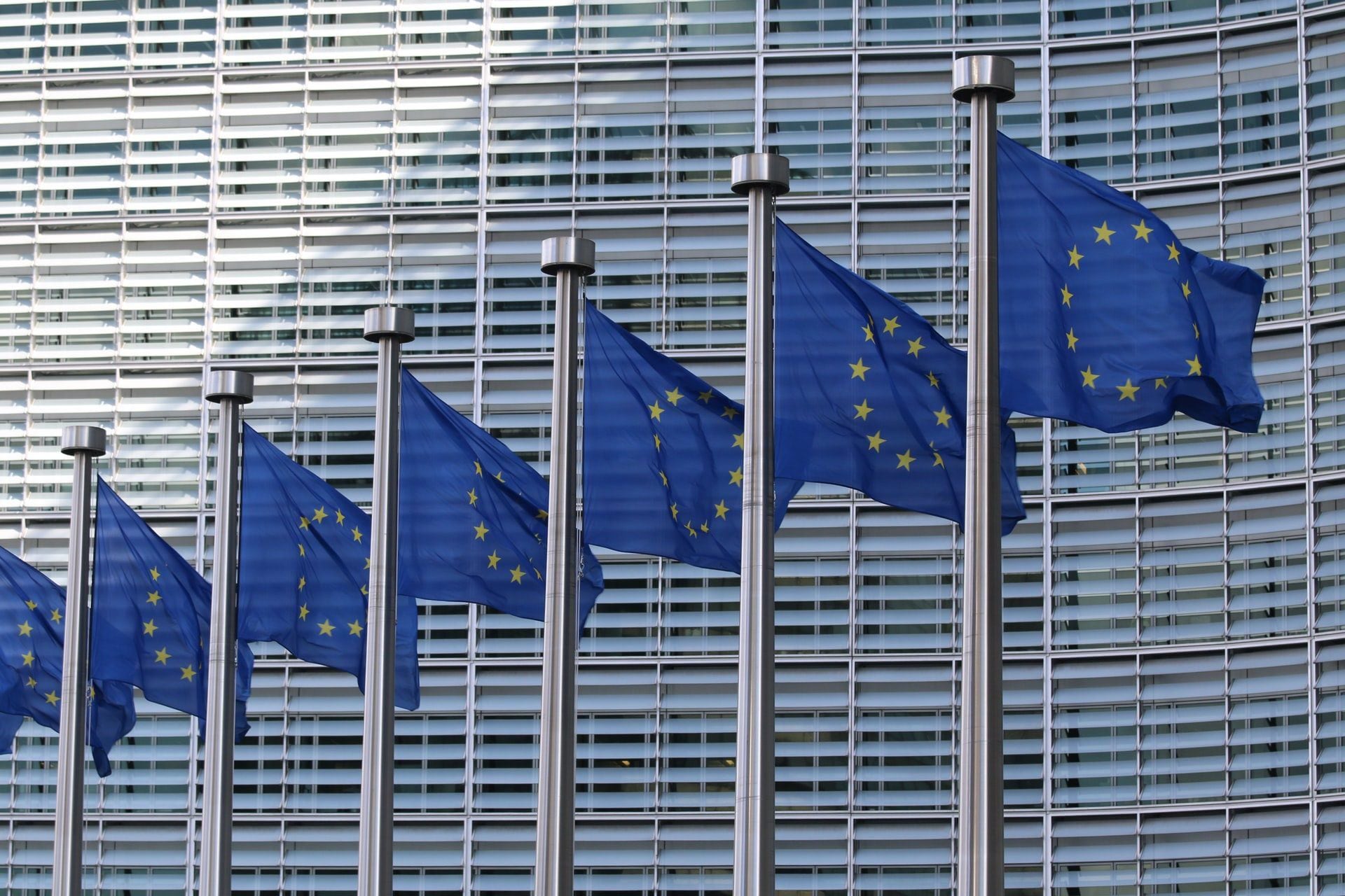 12/05/2021 Banderas de la Unión Europea. GUILLAUME PERIGOIS/UIMP