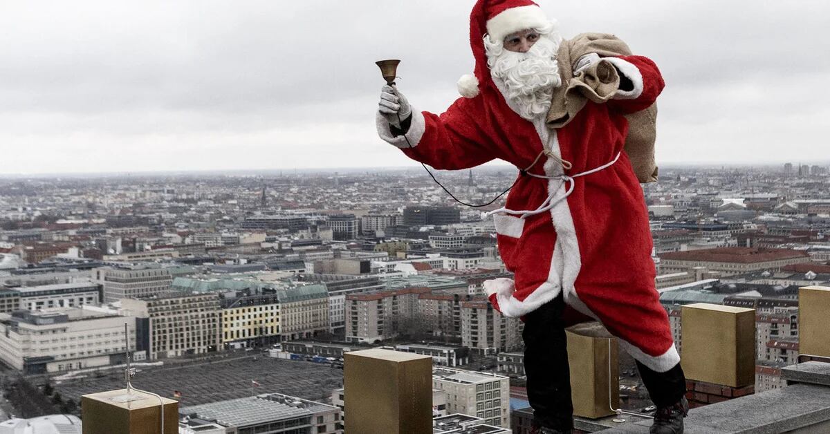 Las mejores fotos de Santa Claus alrededor del mundo - Infobae