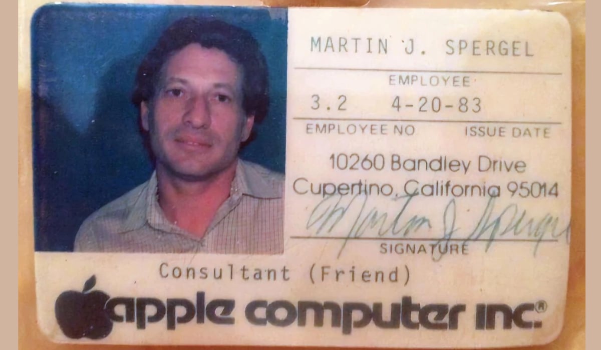 Martin J. Spergel podía pasearse por Apple Computer como si fuera su casa. (AppleWiki)
