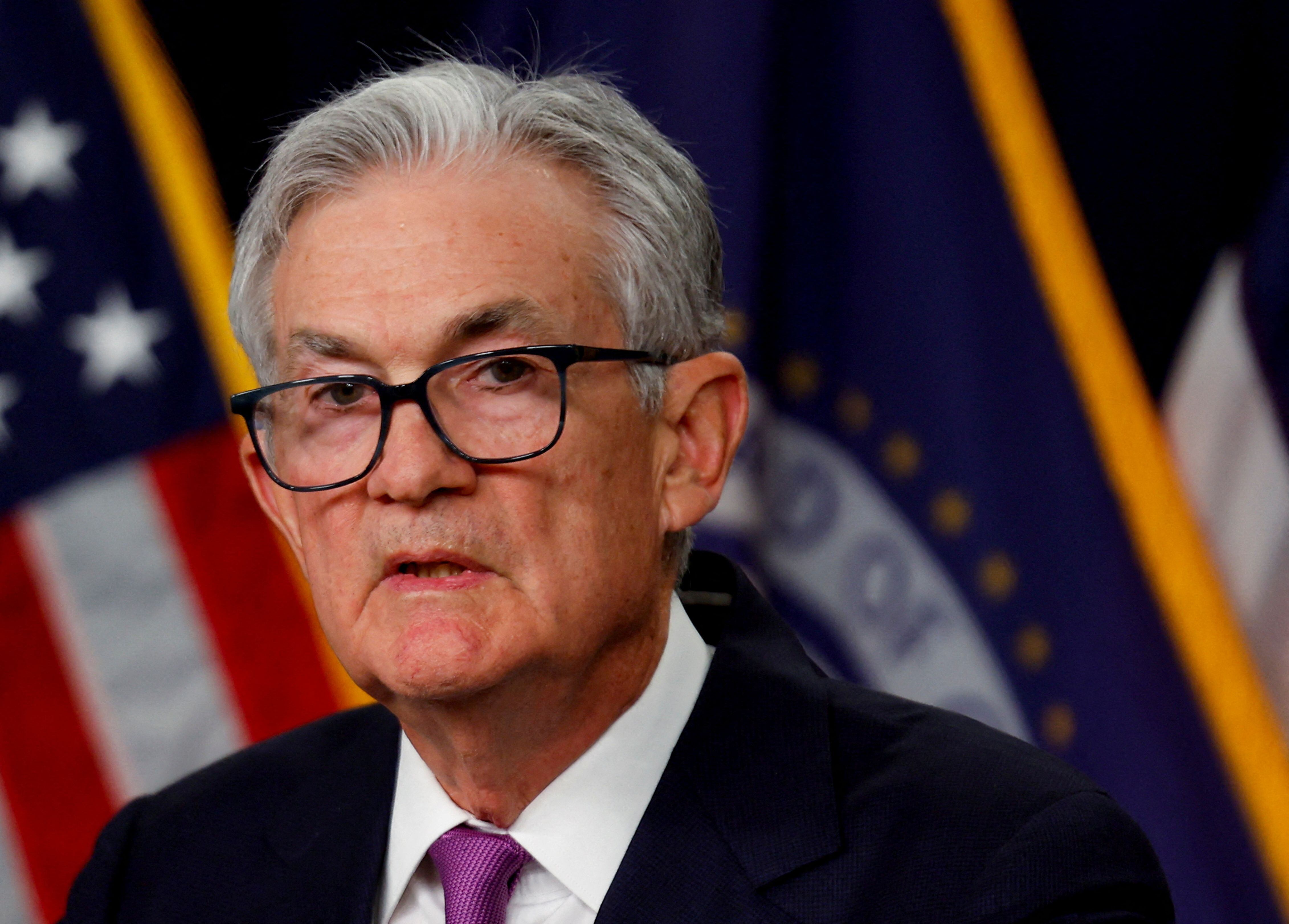 Jerome Powell, titular de la Reserva Federal (Reuters)