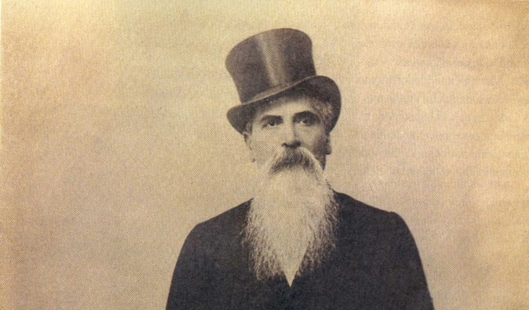 Leandro N Alem, fundador de la UCR, en 1891