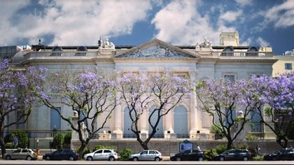 Palacio Errázuriz Alvear, sobre Av del Libertador al 1900 (Foto: MNAD)