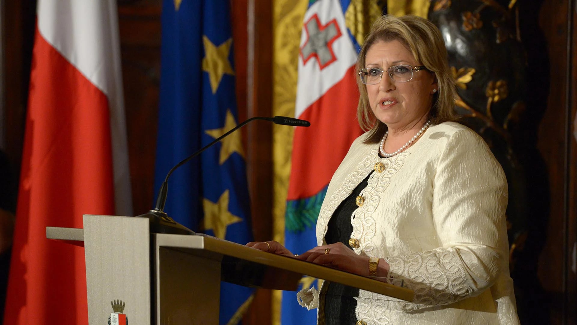 11- Marie-Louise Coleiro Preca es la presidente de Malta