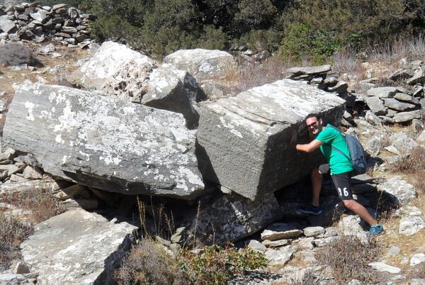 Algunas piedras llegan a pesar hasta 10 toneladas