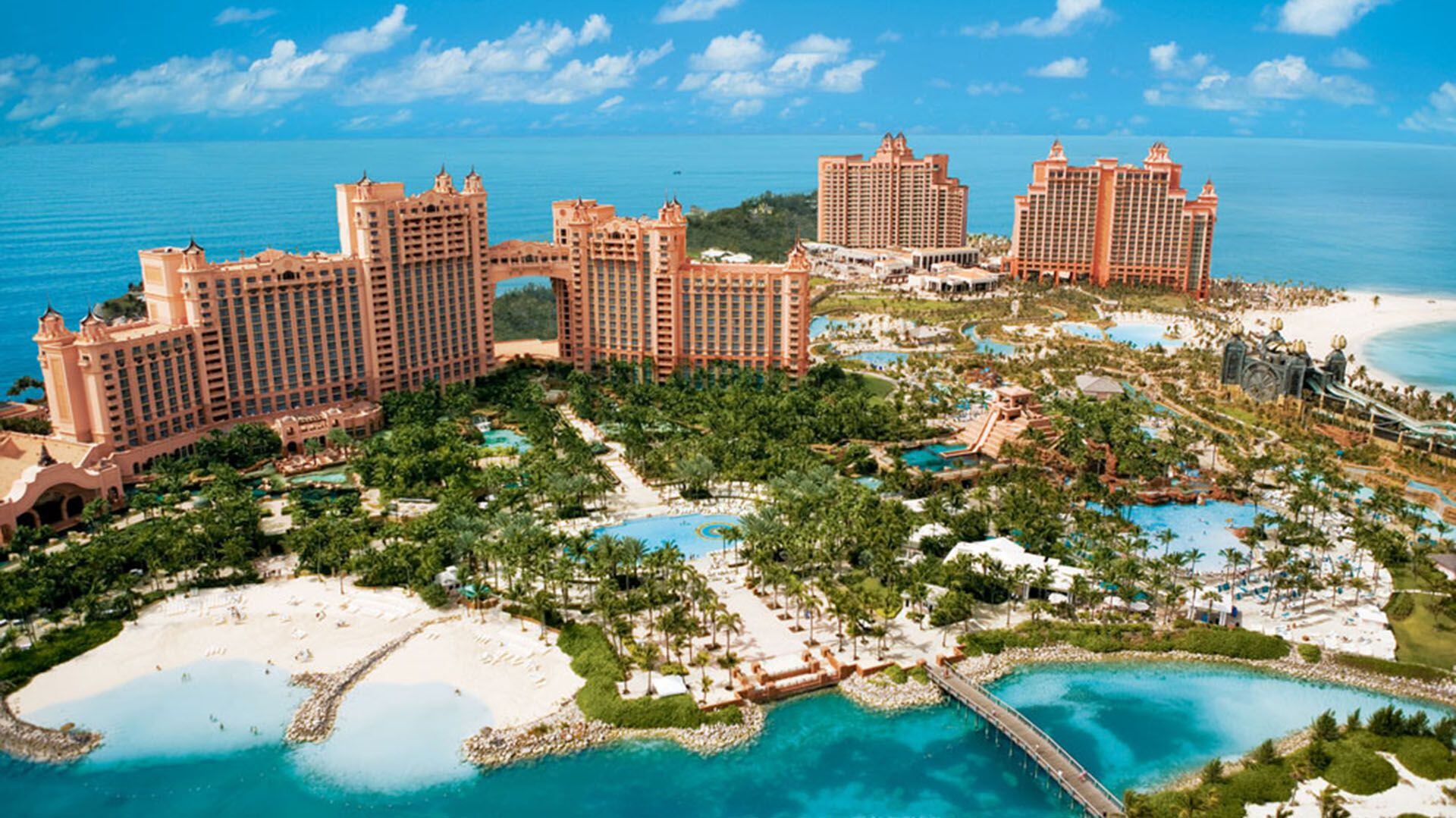 El hotel Atlantis en Bahamas donde tenías inversiones Muñoz 
