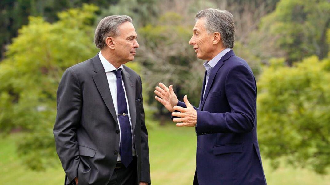 Macri y Pichetto tendrán una reunión con la dirigencia local y contacto directo con la gente (Foto NA)