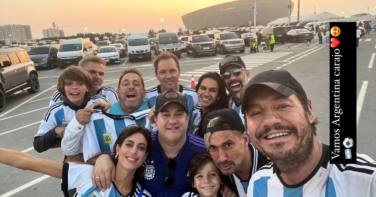 Dîner avec les parents de Leo Messi et souffle incontrôlé avec son fils Lolo : c’est ainsi que Marcelo Tinelli a vécu l’avant-première de la finale de la Coupe du monde