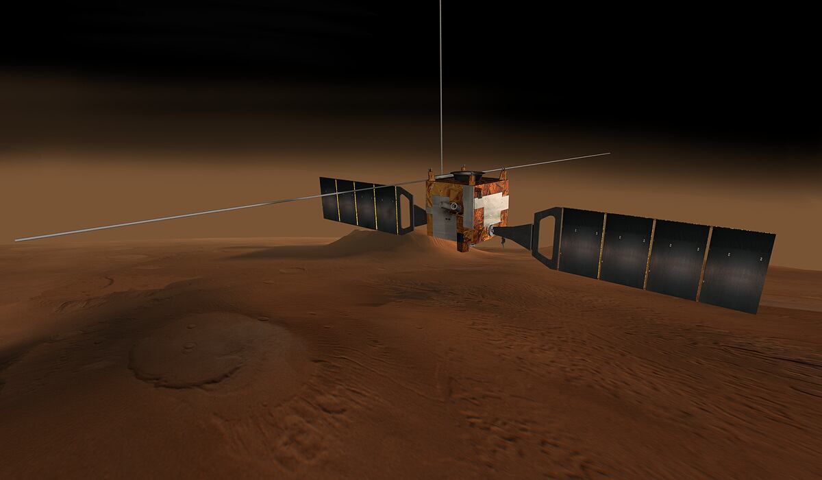 La sonda Mars Express. (ESA)
