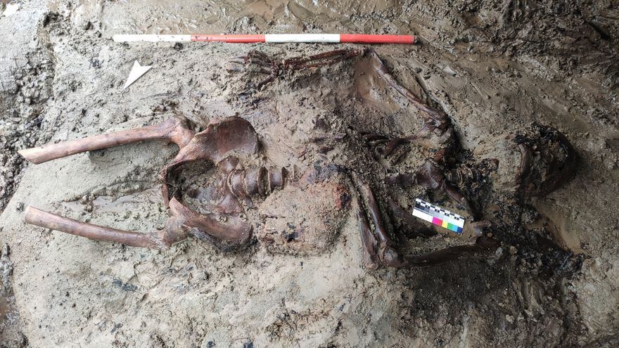 Esqueleto revela secretos de una antigua ciudad romana destruida por una erupción volcánica