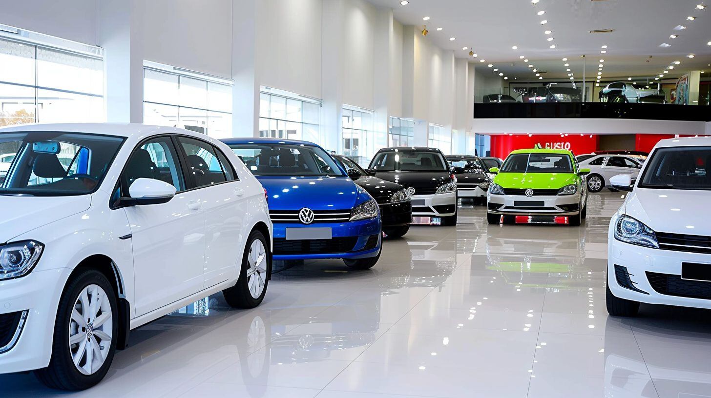 autos en una concesionaria en muestra para ser vendidos - (Imagen Ilustrativa Infobae)