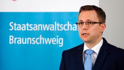 El fiscal Hans Christian Wolters, que dirige la investigación de McCann en Alemania (EFE/EPA/FOCKE STRANGMANN)

