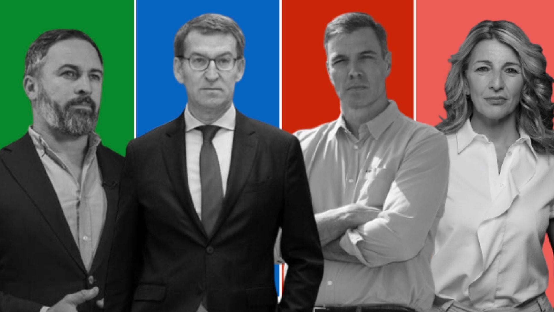 Candidatos a las elecciones generales del 23-J