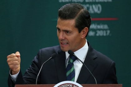 Enrique Peña Nieto durante su periodo presidencial (2012-2018) 
(Foto: EDGARD GARRIDO)
