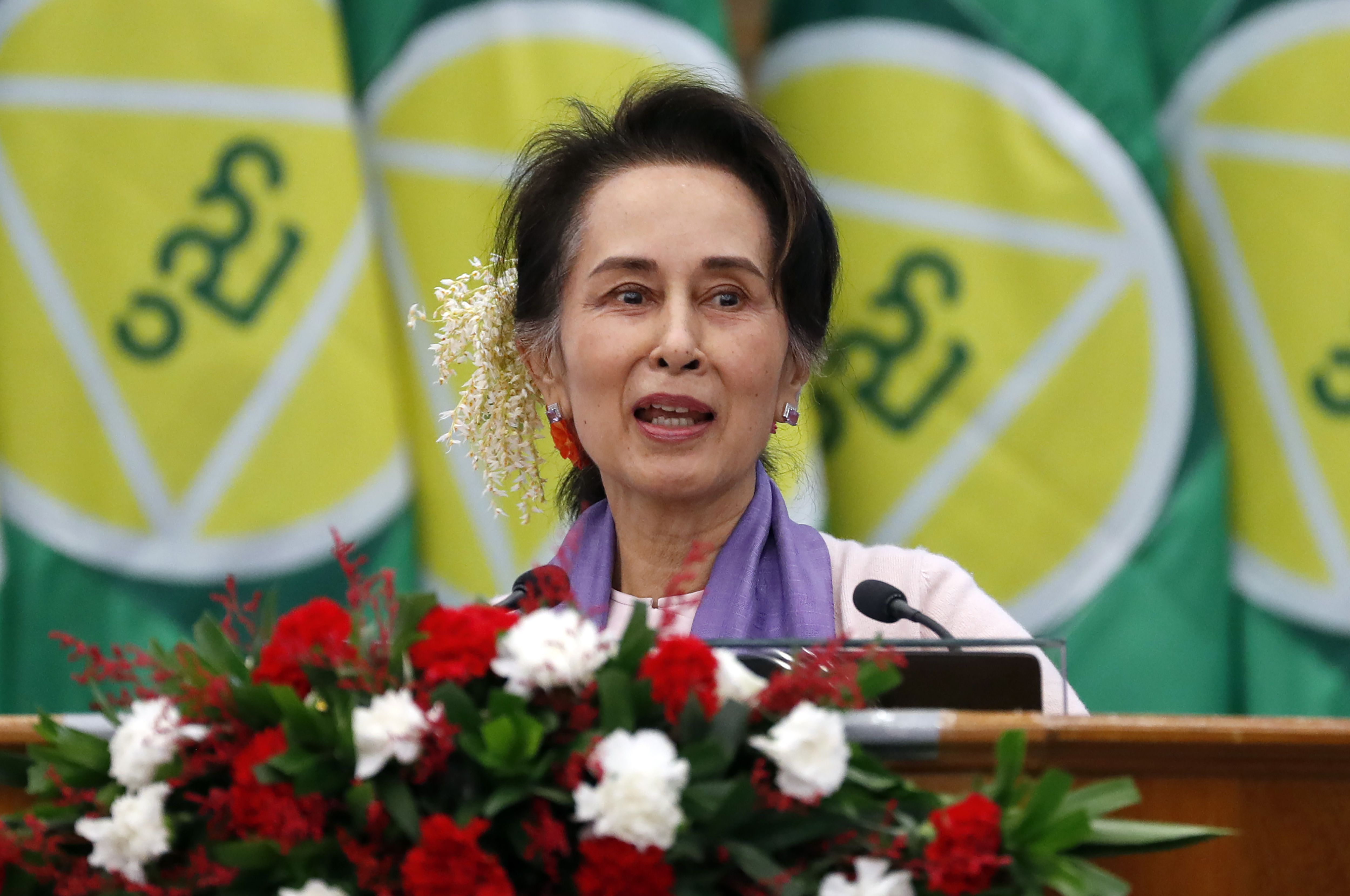 Aung San Suu Kyi (AP Foto, archivo)