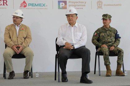 El presidente López Obrador relacionó el deterioro de la refinería en Salamanca con la violencia en Guanajuato (Foto: Cortesía)