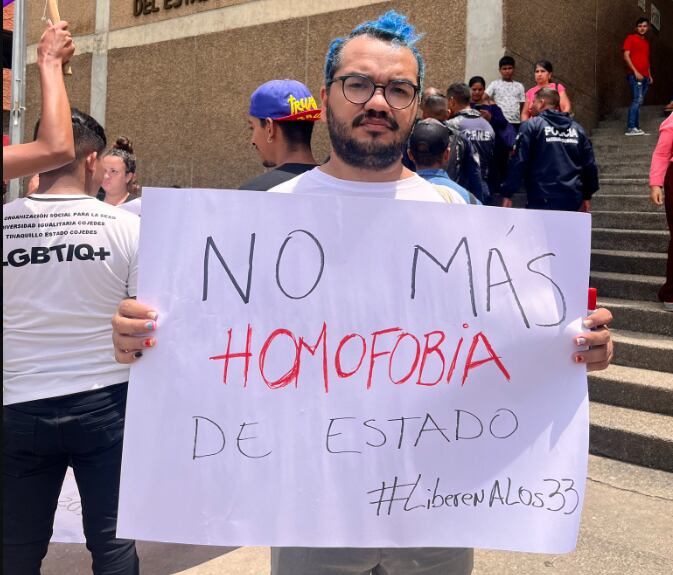Yendri Velásquez, coordinador del Observatorio Venezolano de Violencia LGBTIQ+.