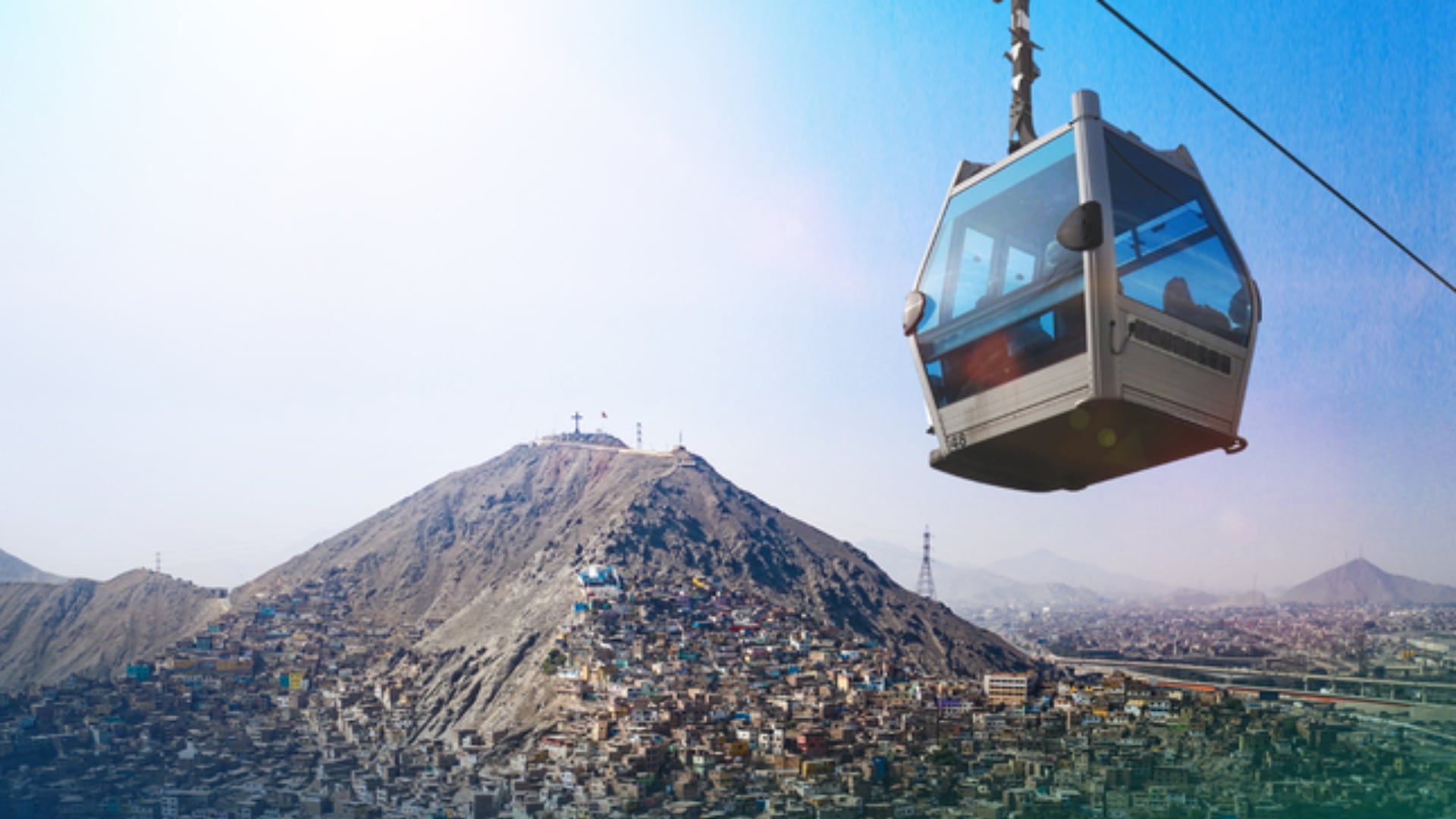 Teleférico en el Cerro San Cristóbal iniciará su construcción en el 2024