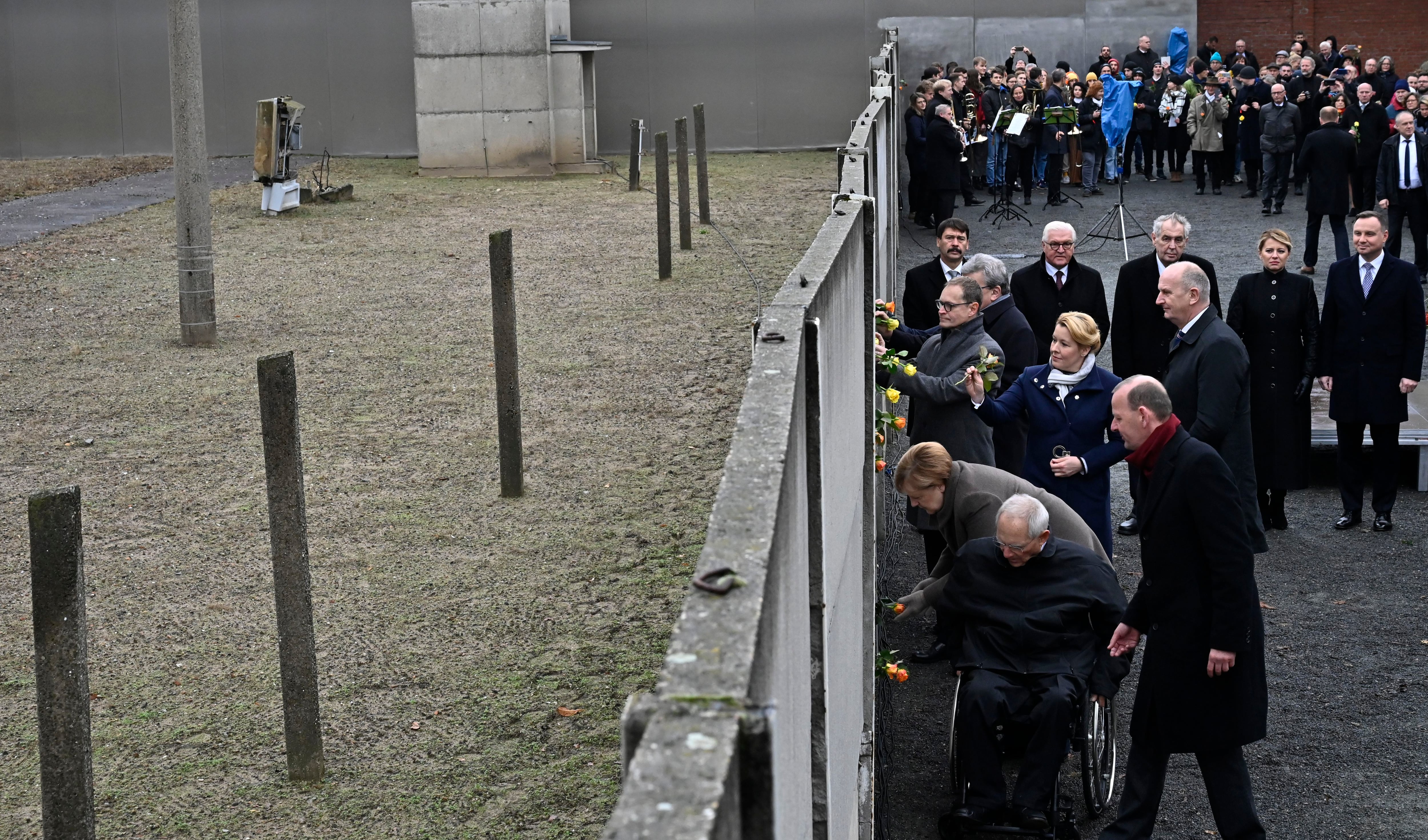 El acto se desarrolló este sábado (Tobias SCHWARZ / AFP)