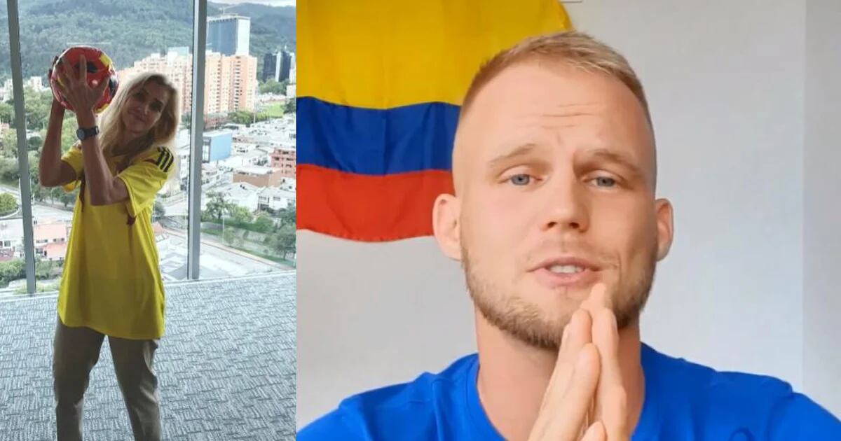 Der deutsche Botschafter trug ein Trikot der kolumbianischen Nationalmannschaft und startete eine Herausforderung
